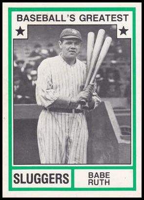 18 Babe Ruth